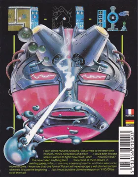 Mutants (UK) (1987) (Trainer) box cover back